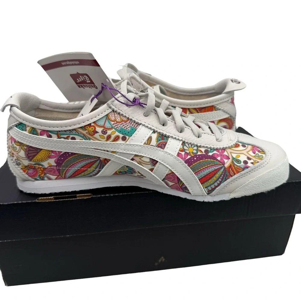 Onitsuka Tiger 2018 Liberty Fabrics Floral Women's 7.5  D867N-9990 RARE 2018 NIB
